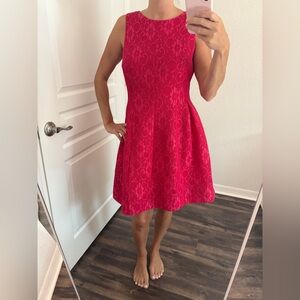 Calvin Klein Vibrant Pink Mini Dress